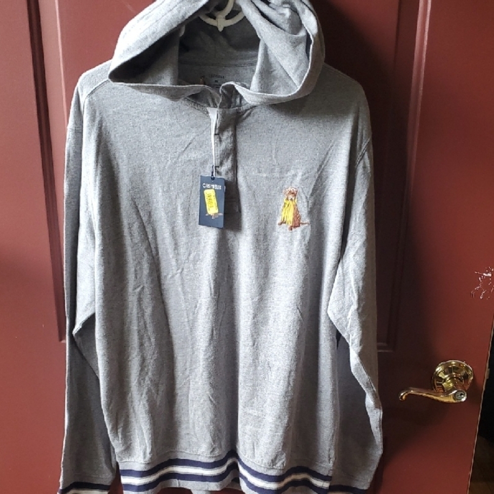 Daniel Cremieux Gray Hooded Sweatshirt